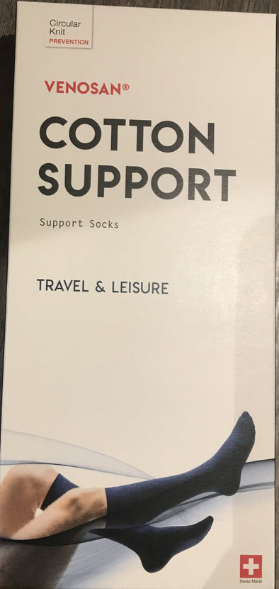 Venosan Unisex Cotton Support Socks, 15-20 mmHg