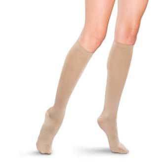 Therafirm Women's Trouser Compression Socks TorontoOrthotics S Khaki 