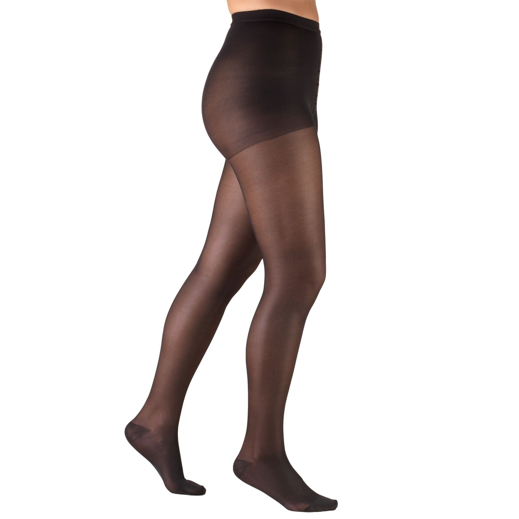 Truform Ladies Sheer Support Pantyhose, 15-20 mmHg – One Stop Compression  Sox