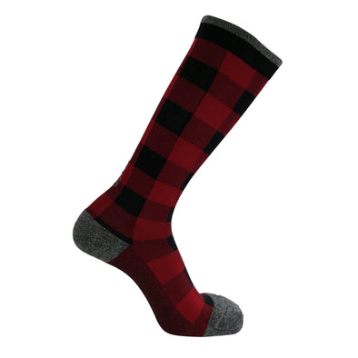 knee-high-support-socks-lumberjack-squares-red-black-grey-heel-toe-achi-plus-lumberjackred-one-stop-compression-sox