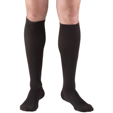 Truform Firm Dress Style Men's Compression Socks TorontoOrthotics S Black 