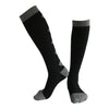 black-knee-high-support-socks-with-triangle-pattern-along-calf-achi-classic-performance--one-stop-compression-sox